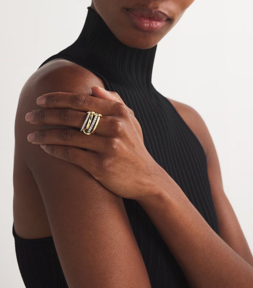 💍Where Classic Meets Contemporary: The 4-in-1 Harmony Ring