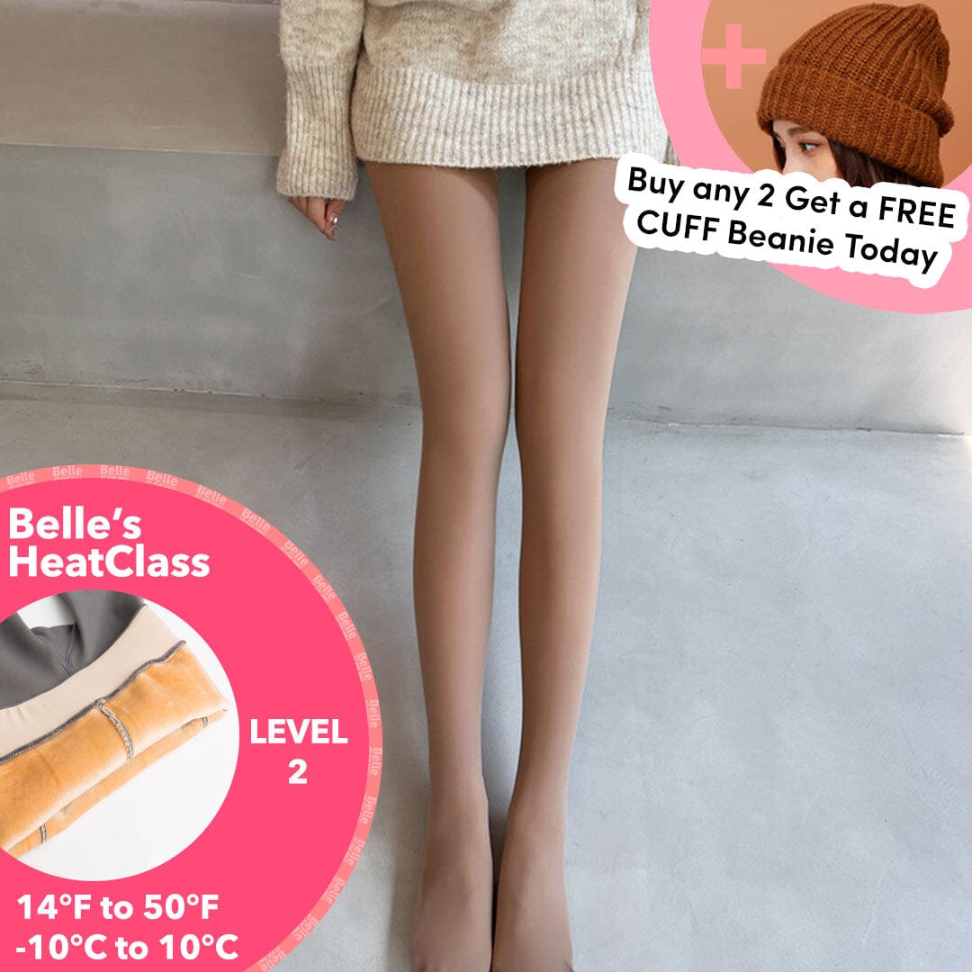 Belle's HeatClass Translucent SuperStretch Pantyhose Leggings