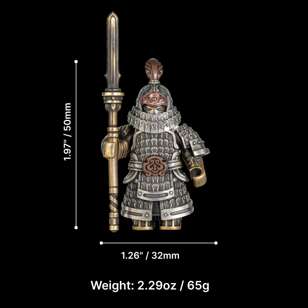 🔥LAST DAY 49% OFF - 2025 Removable Warlord Knight Magnetic Ornament