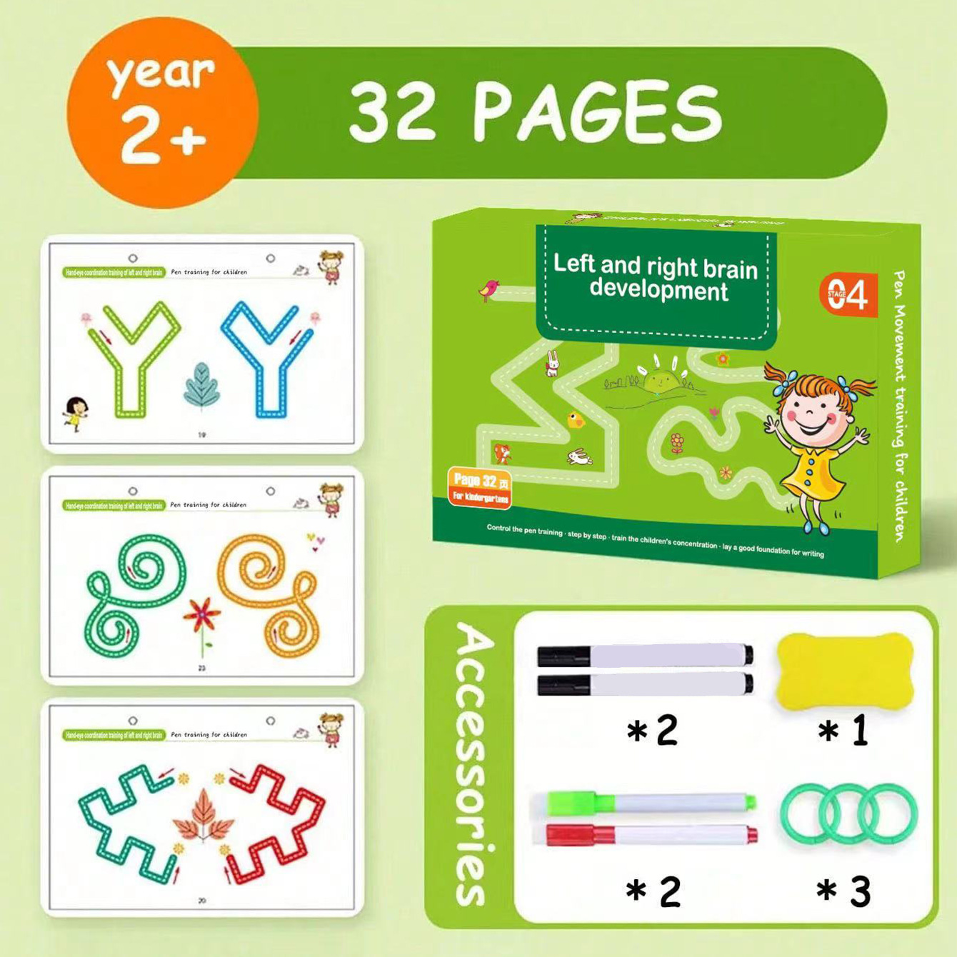 Last Day 67% OFF - Magical Tracing Workbook Set