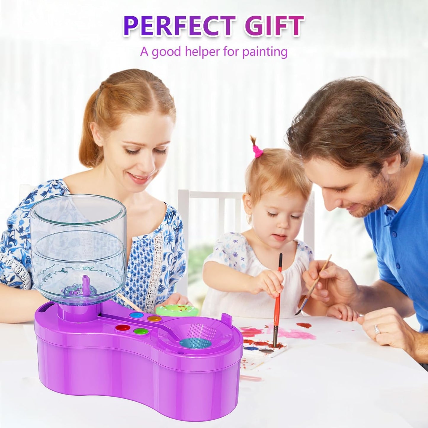 🎨LAST DAY SALE 49% OFF🔥Universal Crafts Paint Brush Cleaner Rinse Cup