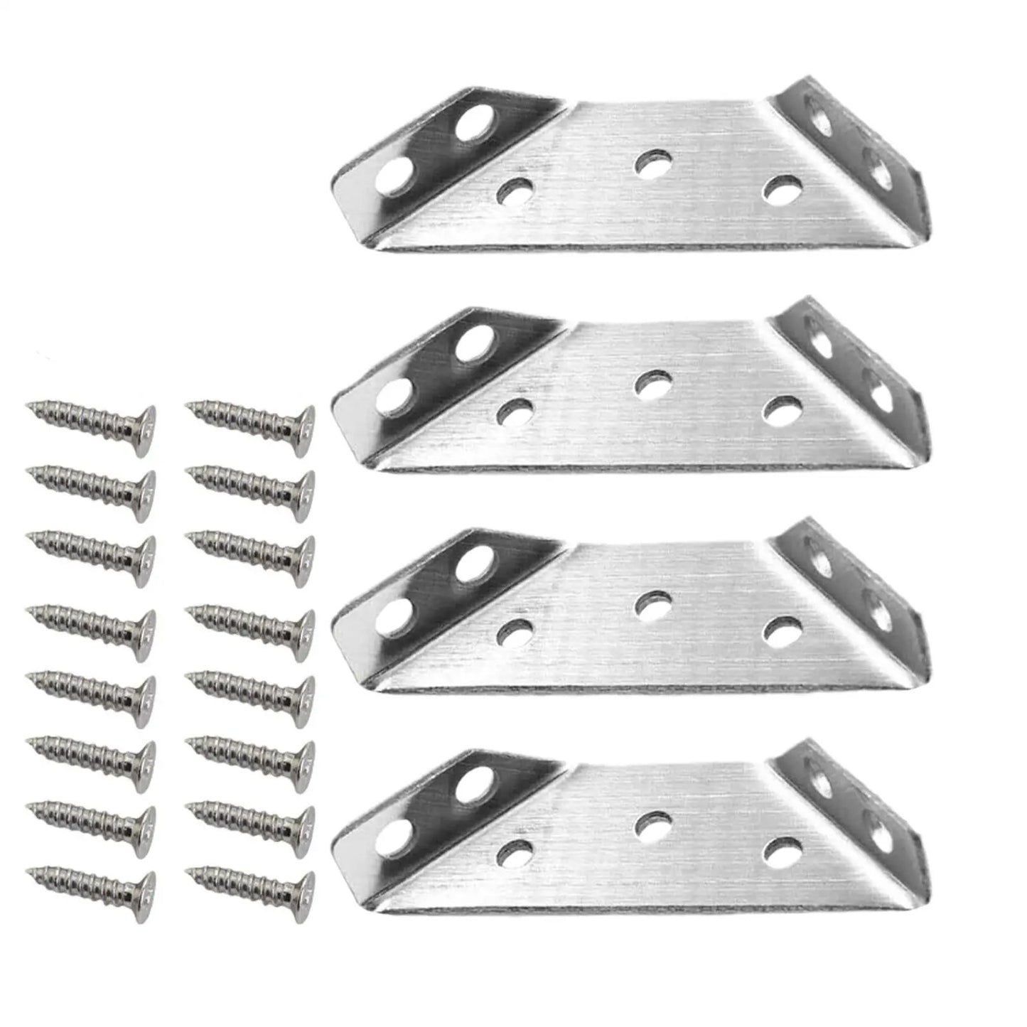 Universal Stainless Steel Triangle Furniture Connector