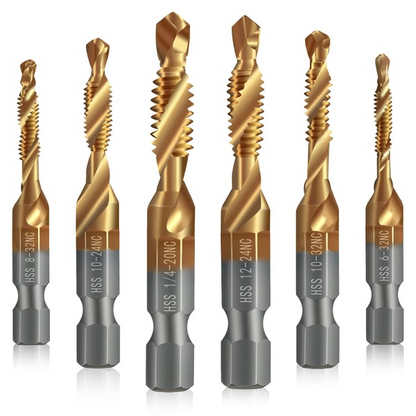 🔥3 In 1 Spiral Tap Hex Shank Drill Bit Set