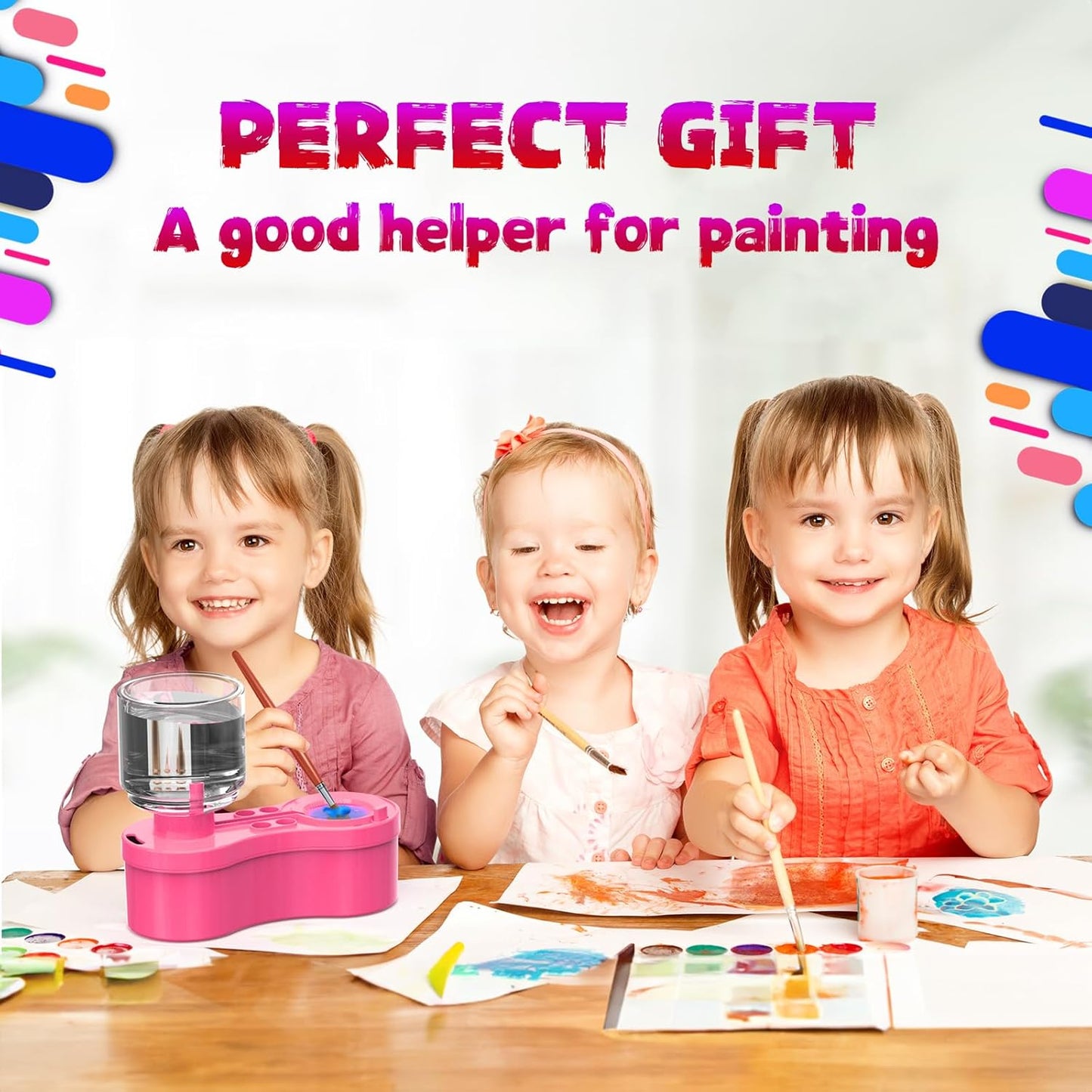 🎨LAST DAY SALE 49% OFF🔥Universal Crafts Paint Brush Cleaner Rinse Cup