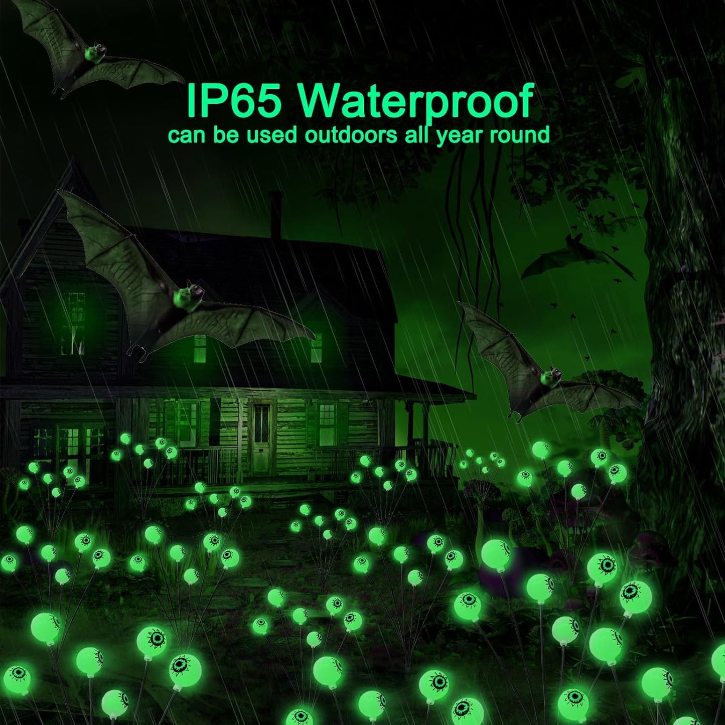 🎃Halloween Sale 49% OFF - Solar Eyeball Swaying Firefly Lights