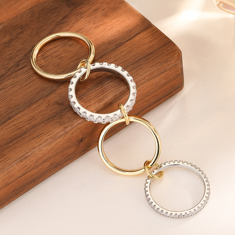 💍Where Classic Meets Contemporary: The 4-in-1 Harmony Ring
