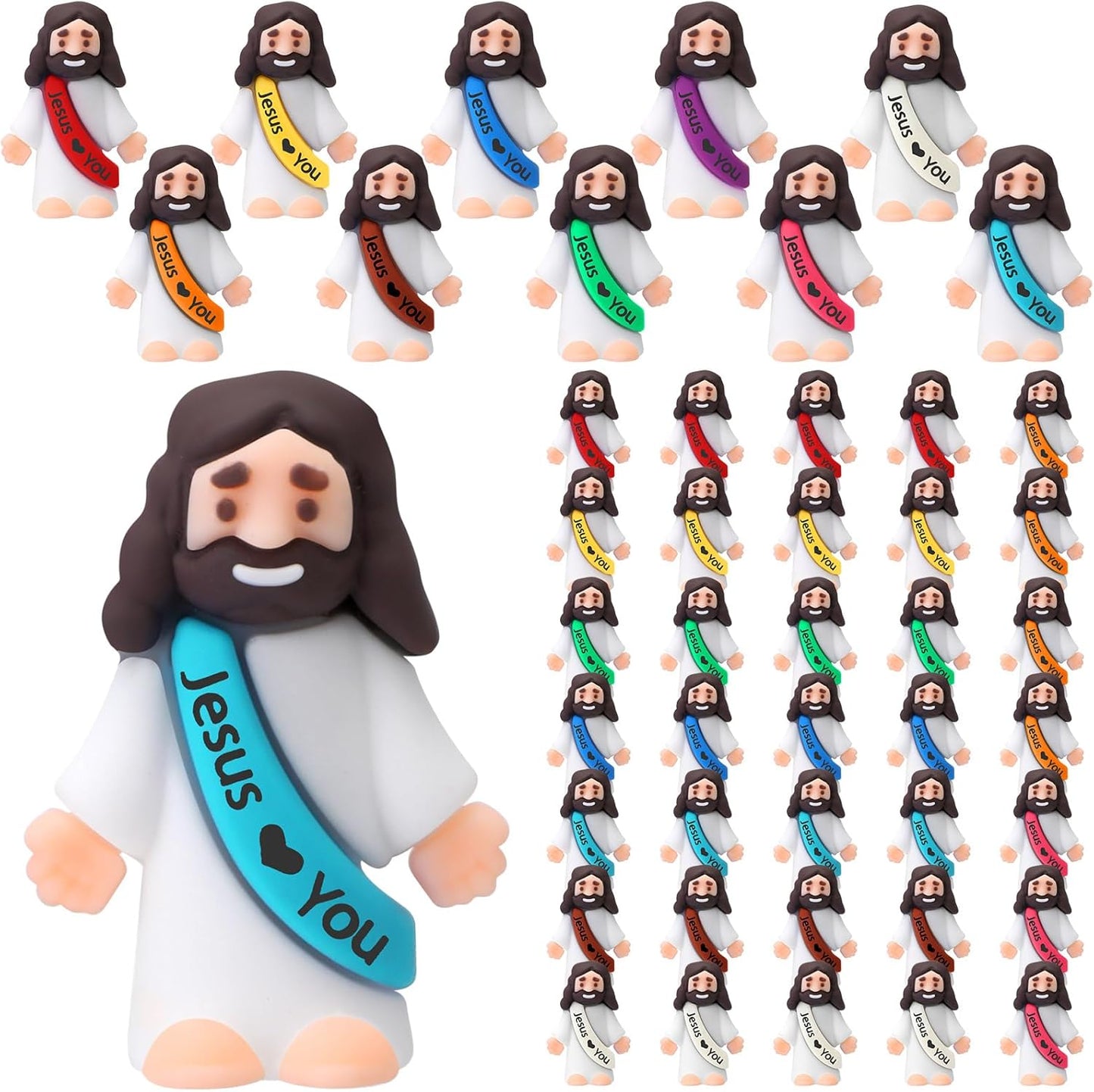 Easter Hot Sale SAVE 49%🔥Original Design Mini Jesus Figures Jesus Loves You