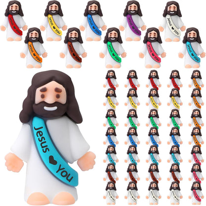 Easter Hot Sale SAVE 49%🔥Original Design Mini Jesus Figures Jesus Loves You