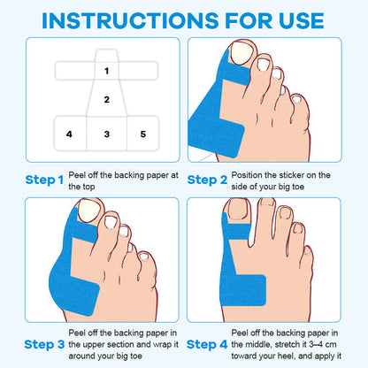 🎉Summer Sale - 49% OFF - Bunion Relief Toe Correction Wrap