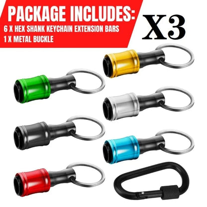 🔥Hot Sale 49% Off - 1/4" Hexagonal screwdriver head bracket hiking buckle