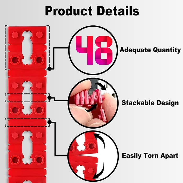 🔥Switch and Receptacle Spacers for Loose Outlet Fix