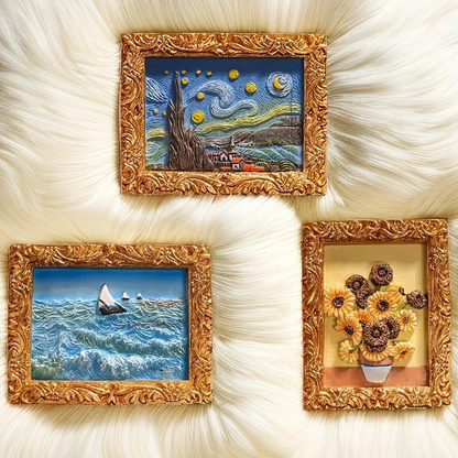 💖Van Gogh Inspired Fridge Magnet Set