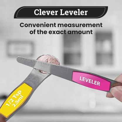 🔥LAST DAY 49% OFF - ⚡50K+ SOLD - Stainless Steel Magnetic Measuring Spoons Set