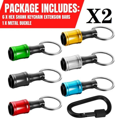 🔥Hot Sale 49% Off - 1/4" Hexagonal screwdriver head bracket hiking buckle