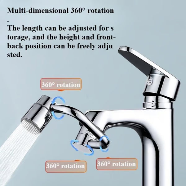 🔥Rotating 1080° robotic arm faucet (universal model)