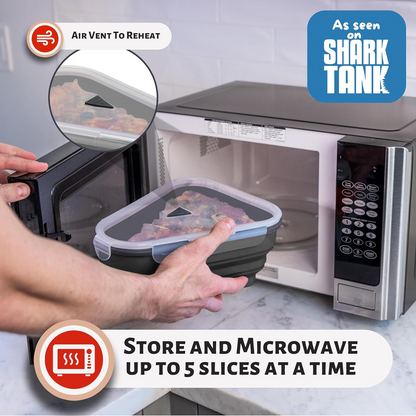 Pizza storage container - no more pizza boxes in the fridge🍕