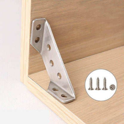 Universal Stainless Steel Triangle Furniture Connector