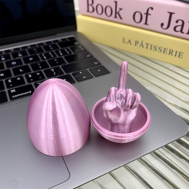 🐣Easter Egg Surprise - Funny 3D Printed MiddleFinger Egg🖕