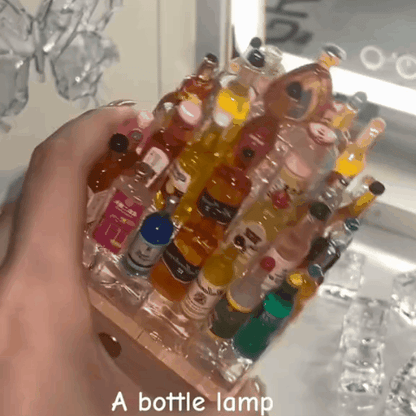 ✨Creative glowing decoration - 🍻DIY Wine Bottle Lamp