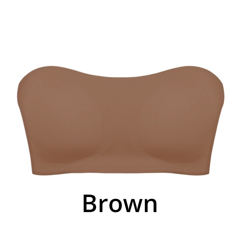 💜LAST DAY SALE 49% OFF - Strapless Wireless Bra with Crossover Side Closure