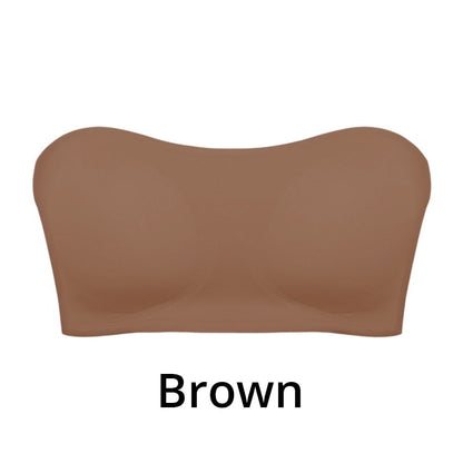 💜LAST DAY SALE 49% OFF - Strapless Wireless Bra with Crossover Side Closure