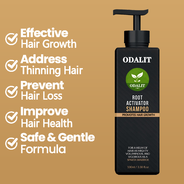 ODALIT™ Root Activator Shampoo - Increased Hair Growth with Just 4 Washes a Week